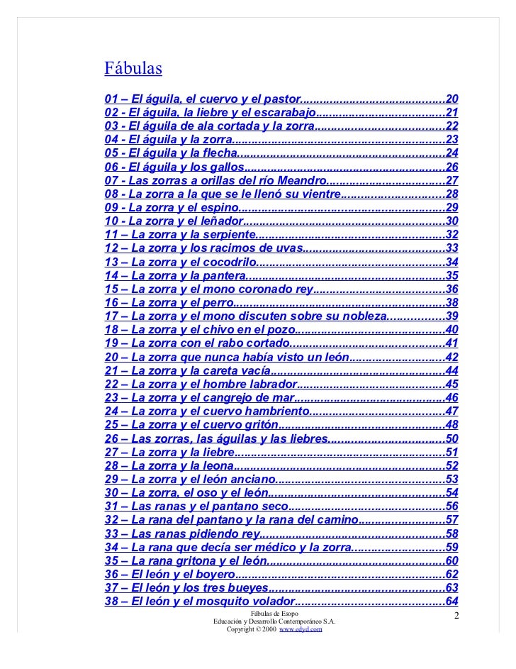 300 fabulas de esopo